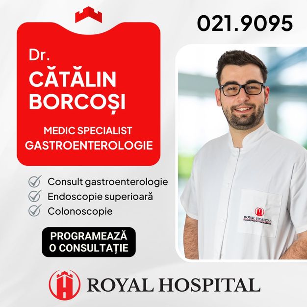 Endo-colono cu  bilet de trimitere.